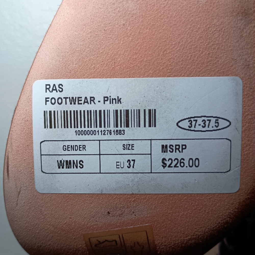 RAS Pink Leopard Print Pumps – EU 37 / US 6.5 Made in Spain | Leather Sole - Picture 10 of 14
